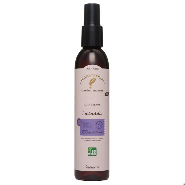 Água Termal com Óleo Essencial de Lavanda Via Aroma