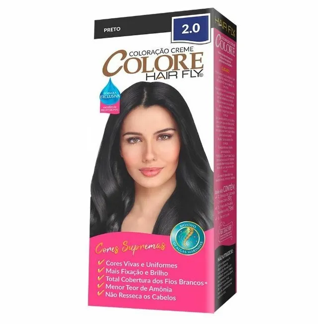 COLORACAO COLORE HAIR FLY 2.0 PRETO