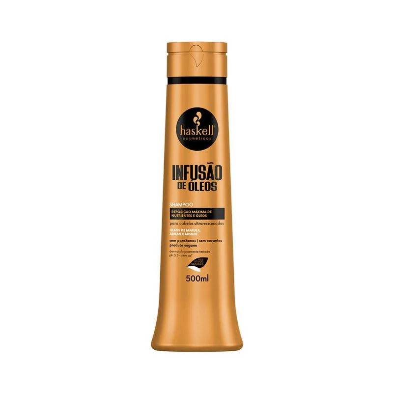 Shampoo Infusão De Óleos 500Ml Haskell