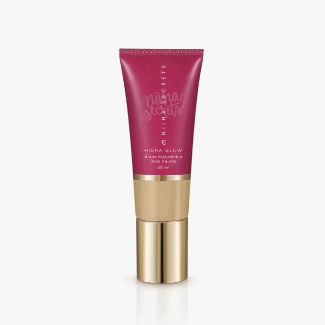 Base Líquida Niina Secrets Hidra Glow Cor 25 30ml