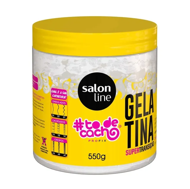 Gelatina Salon Line #todecachos 550g Transição Capilar