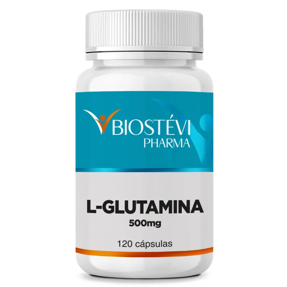 L-Glutamina 500mg 120 Cápsulas