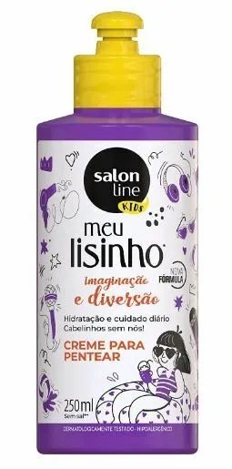 CREME PENTEAR SALON LINE MEU LISINHO KIDS 250ML