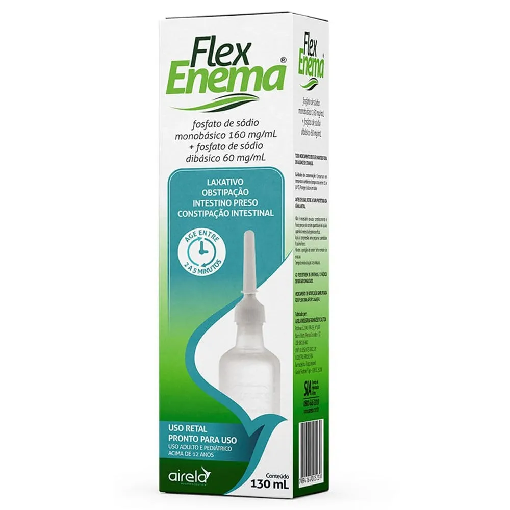 Flexenema Solução Retal 130ml