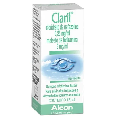 Claril Solução Oftalmica Colírio 15ml