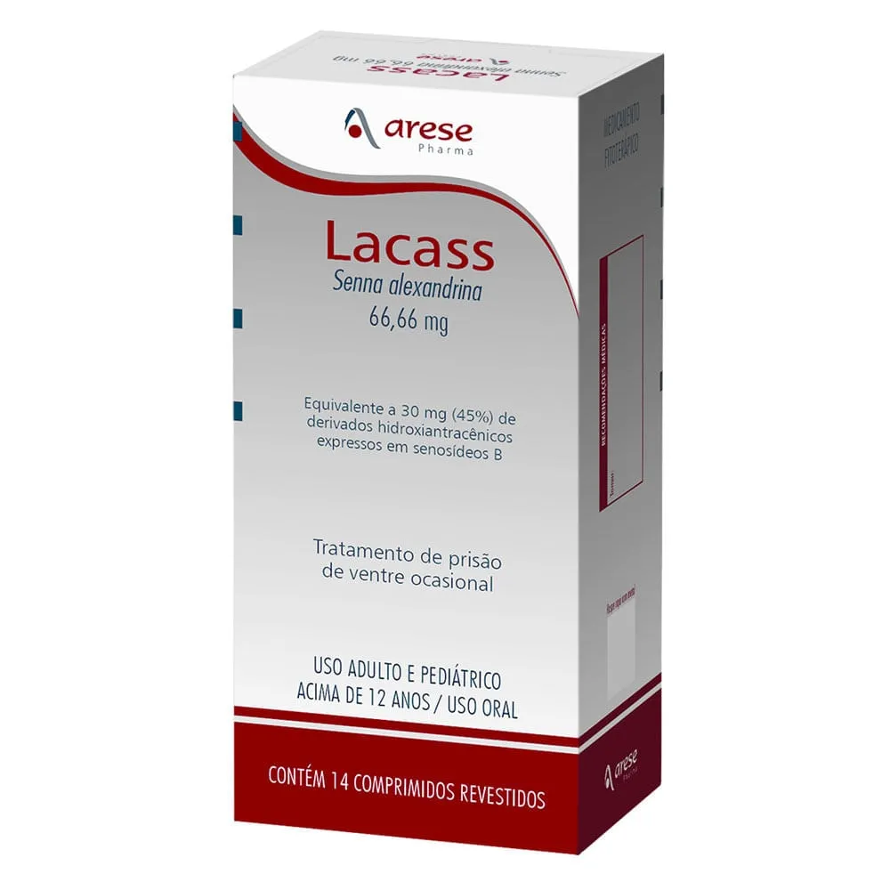 Lacass 66,66mg 14 Comprimidos Revestidos