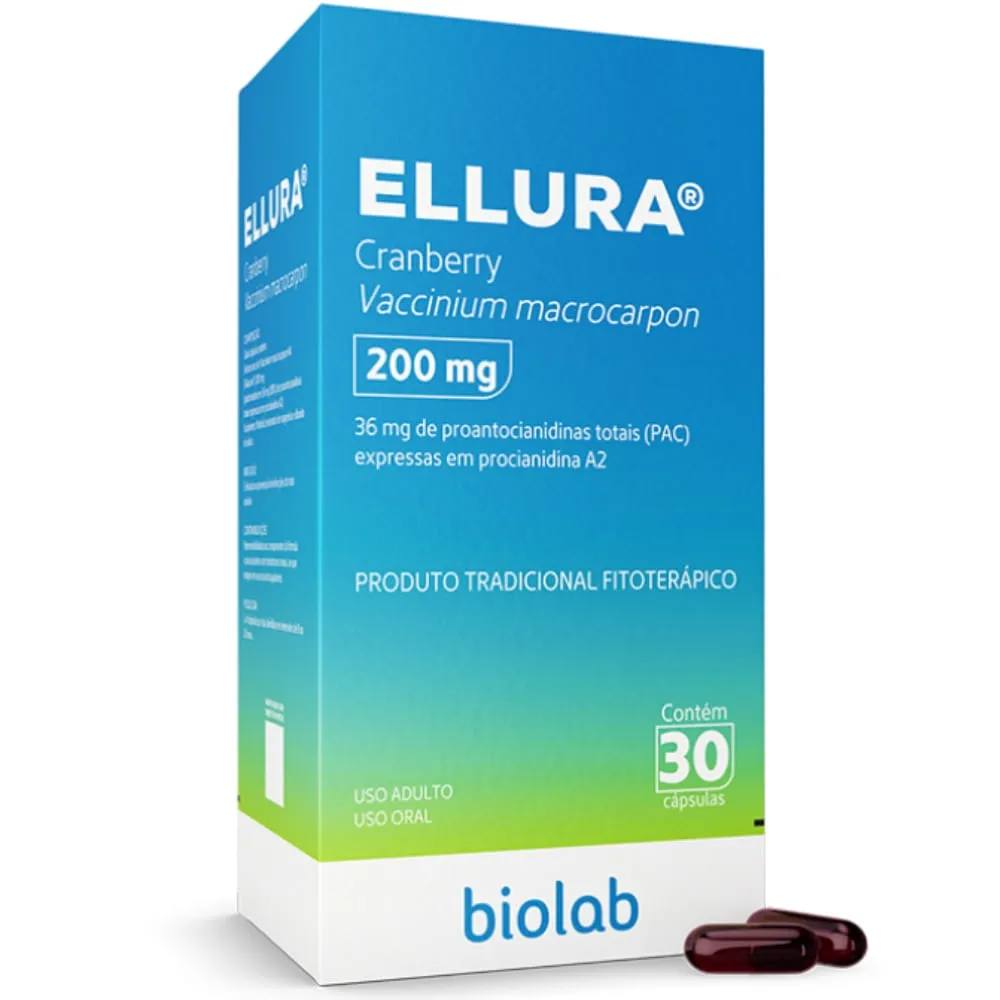 Ellura 200mg 30 Cápsulas