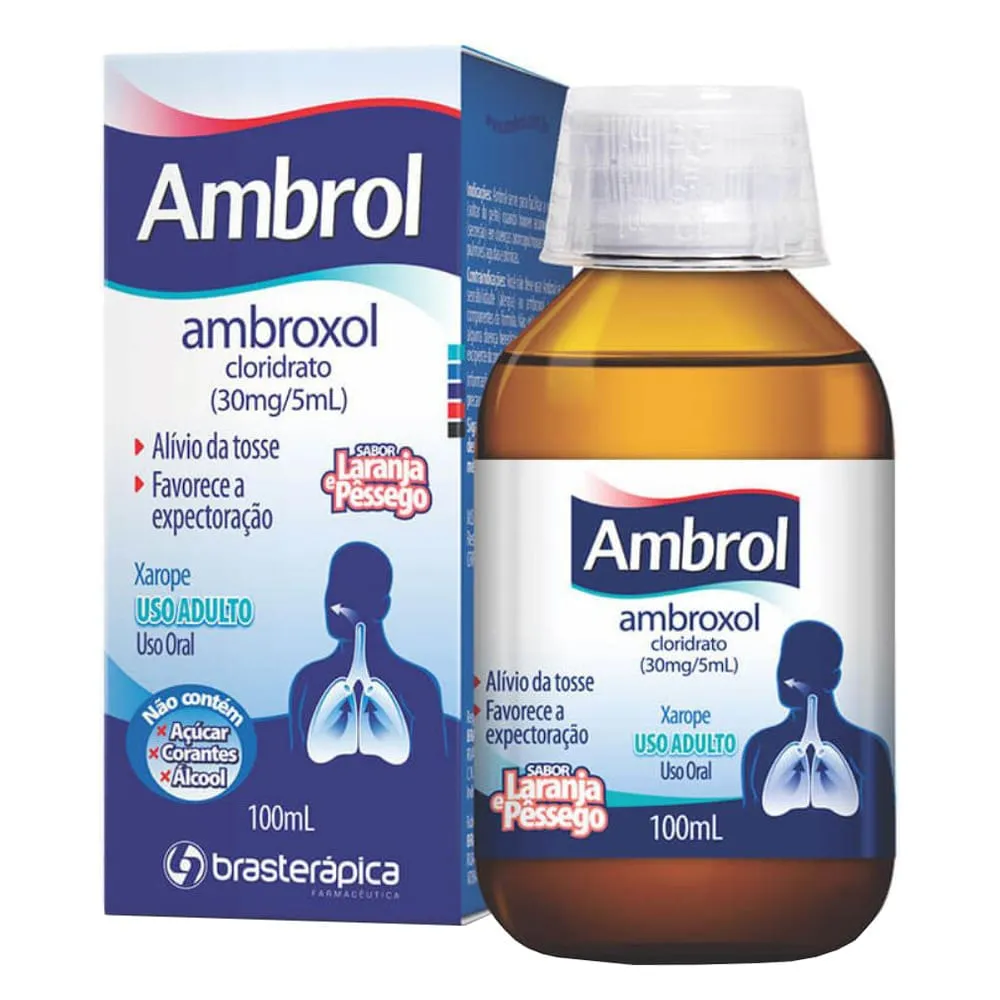 Ambrol Brasterapica Adulto 30mg Xarope 100ml