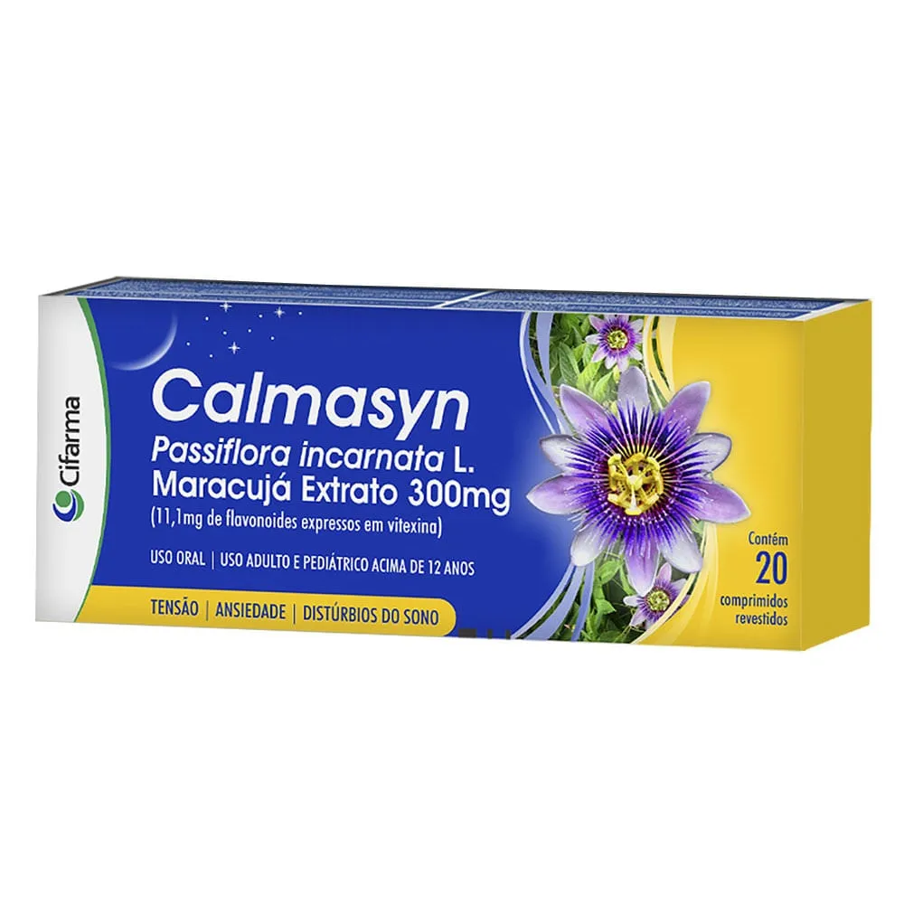 Calmasyn 300mg 20 Comprimidos