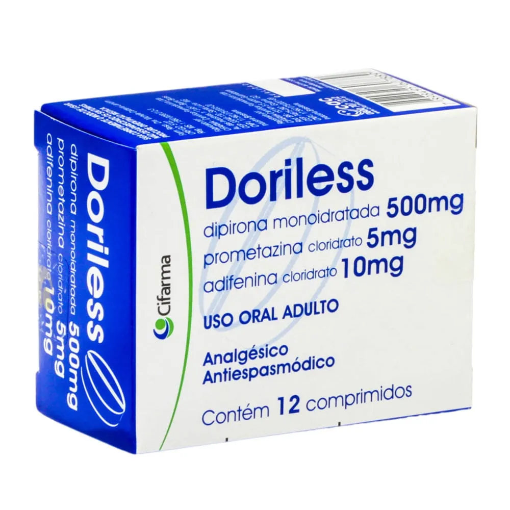Doriless 12 Comprimidos