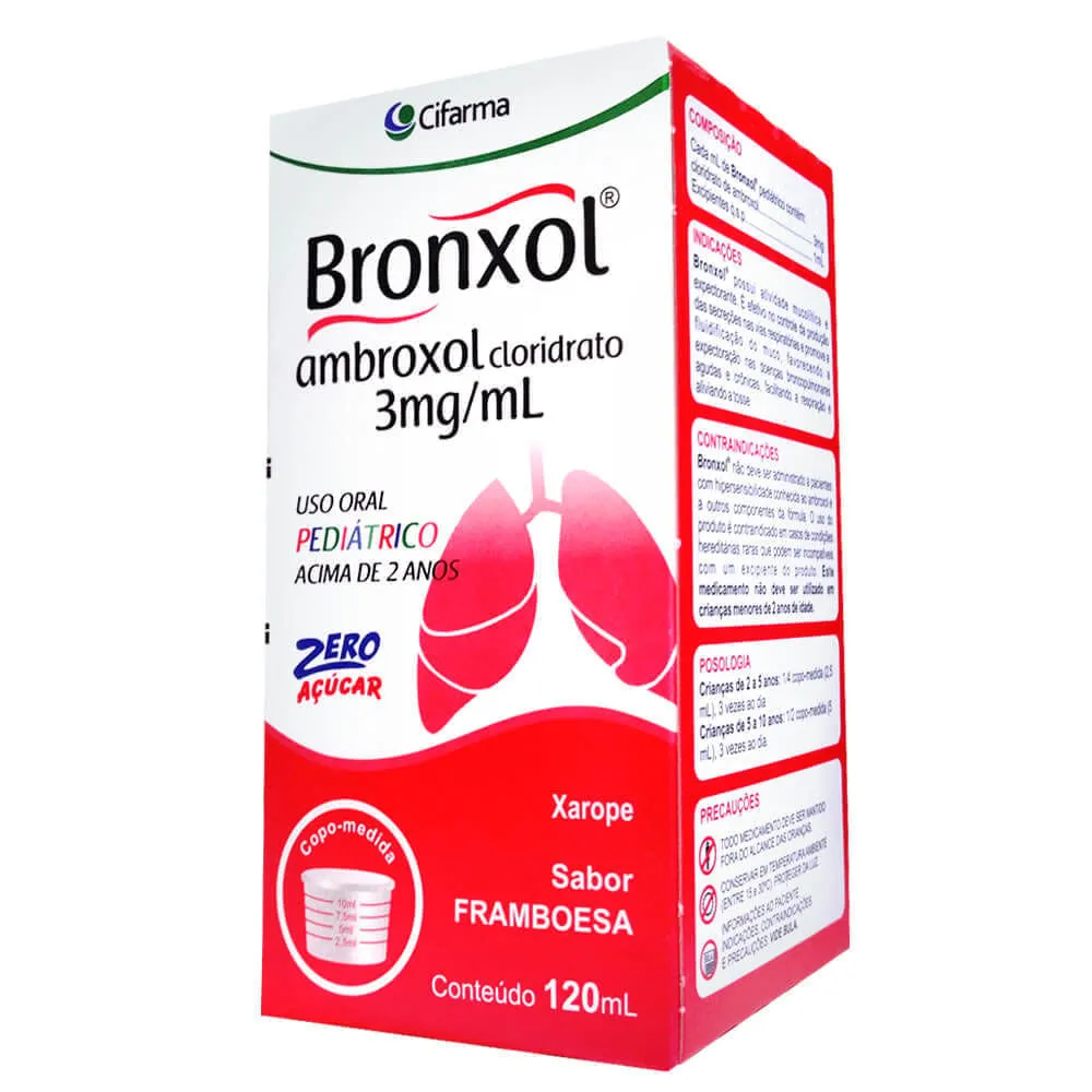 Bronxol Xarope Pediátrico 15mg/ml 120ml