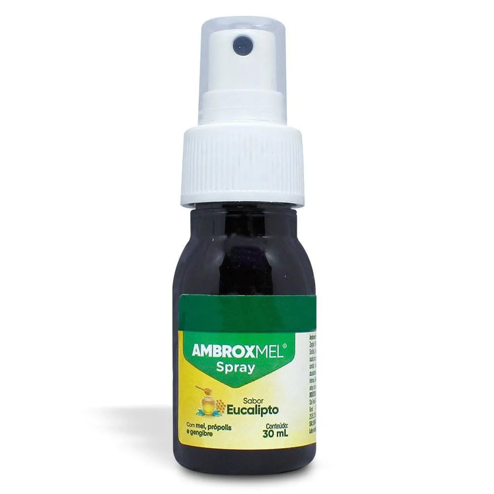 Ambroxmel Spray Mel, Própolis e Eucalipto 30ml