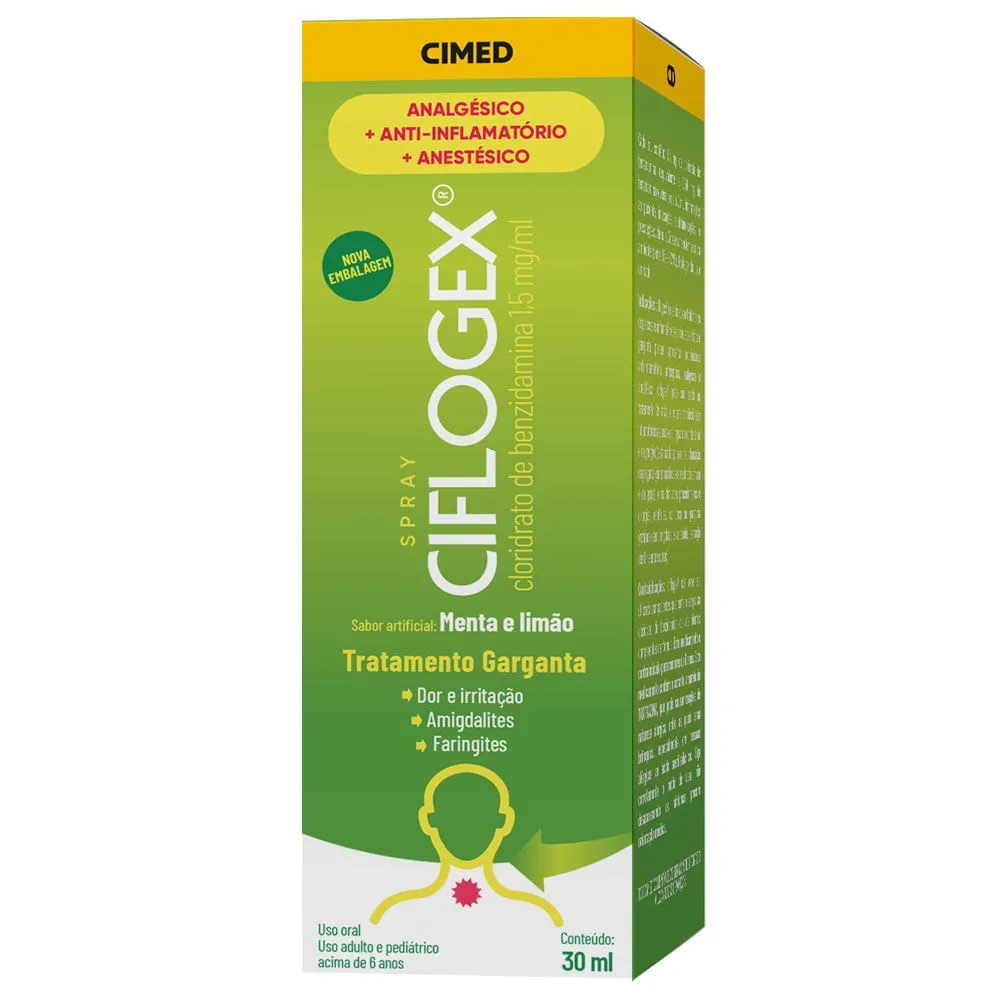 Ciflogex Spray Menta 1,5mg/ml 30ml