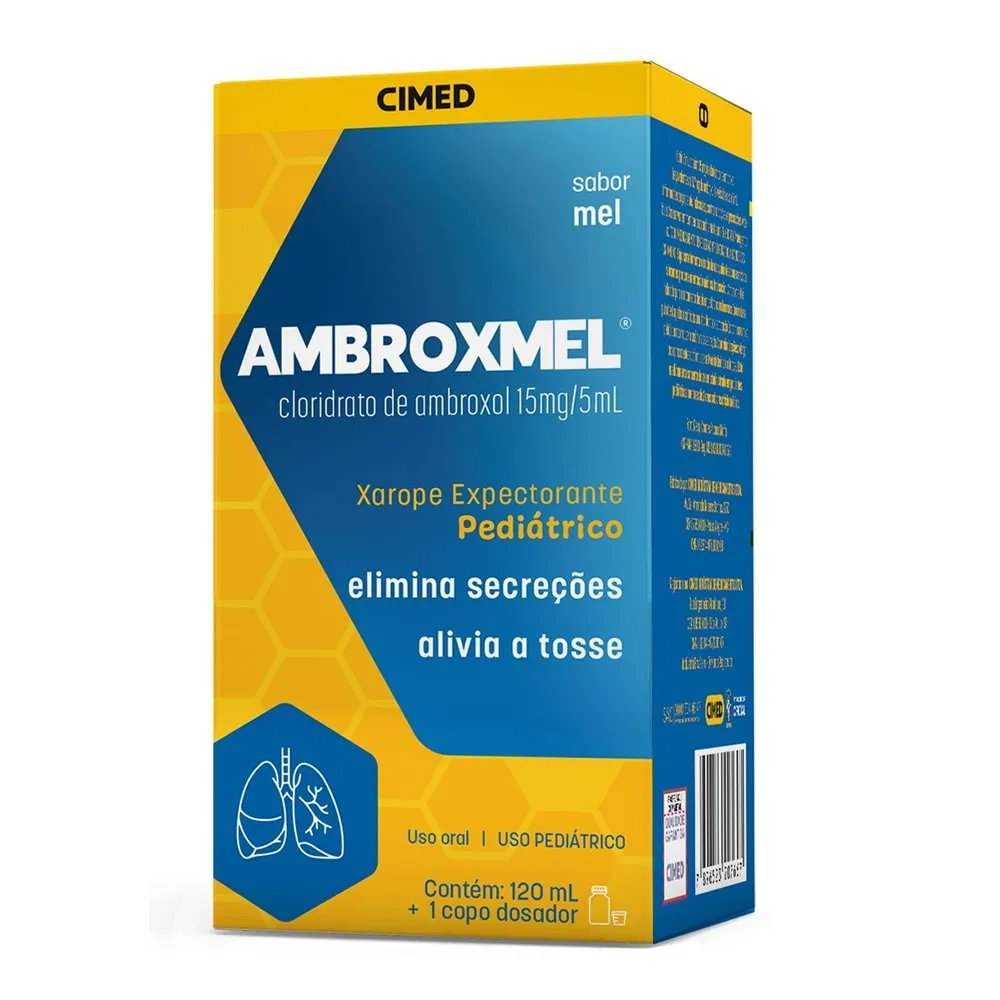 Ambroxmel Pediátrico Mel Xarope 120ml