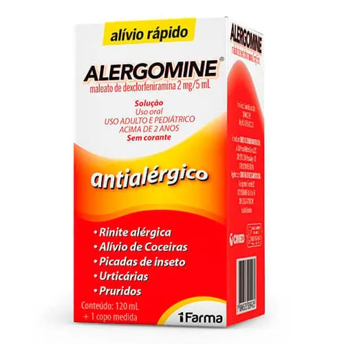 Alergomine Solução Oral 120ml