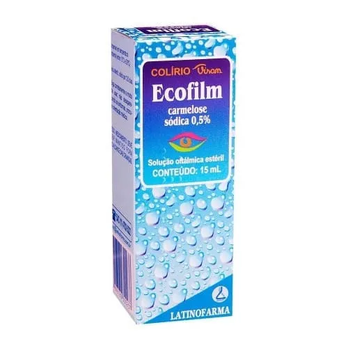 Ecofilm Solução Oftálmica Colírio 0,5% 15ml