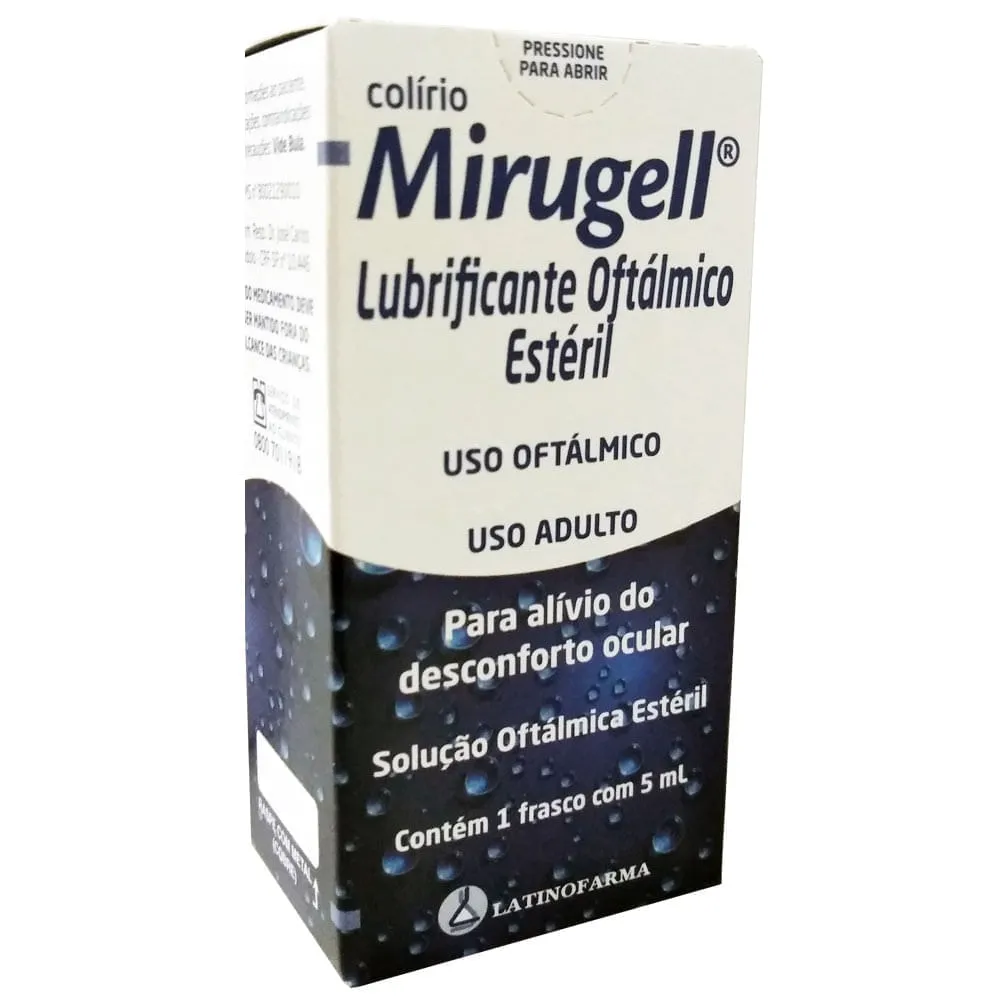 Mirugell Lubrificante Oftálmico 5ml