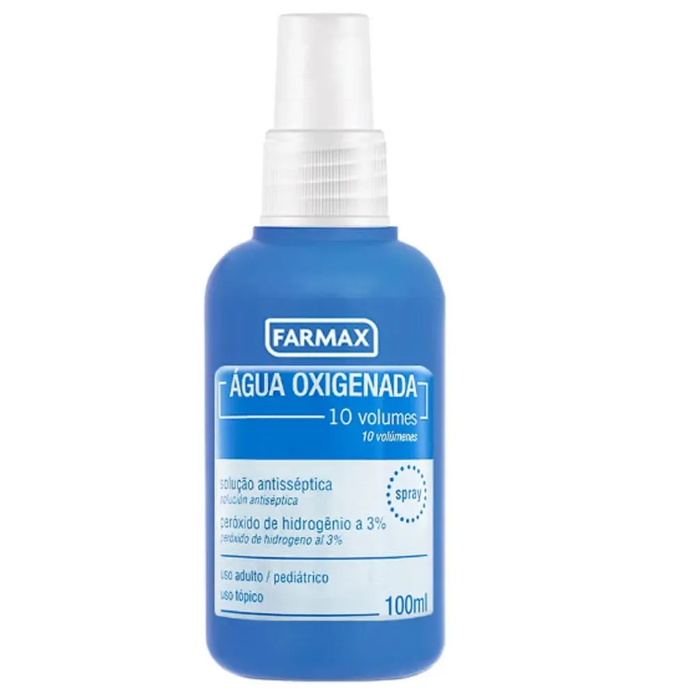 Água Oxigenada Farmax 10 Volumes Spray 100ml