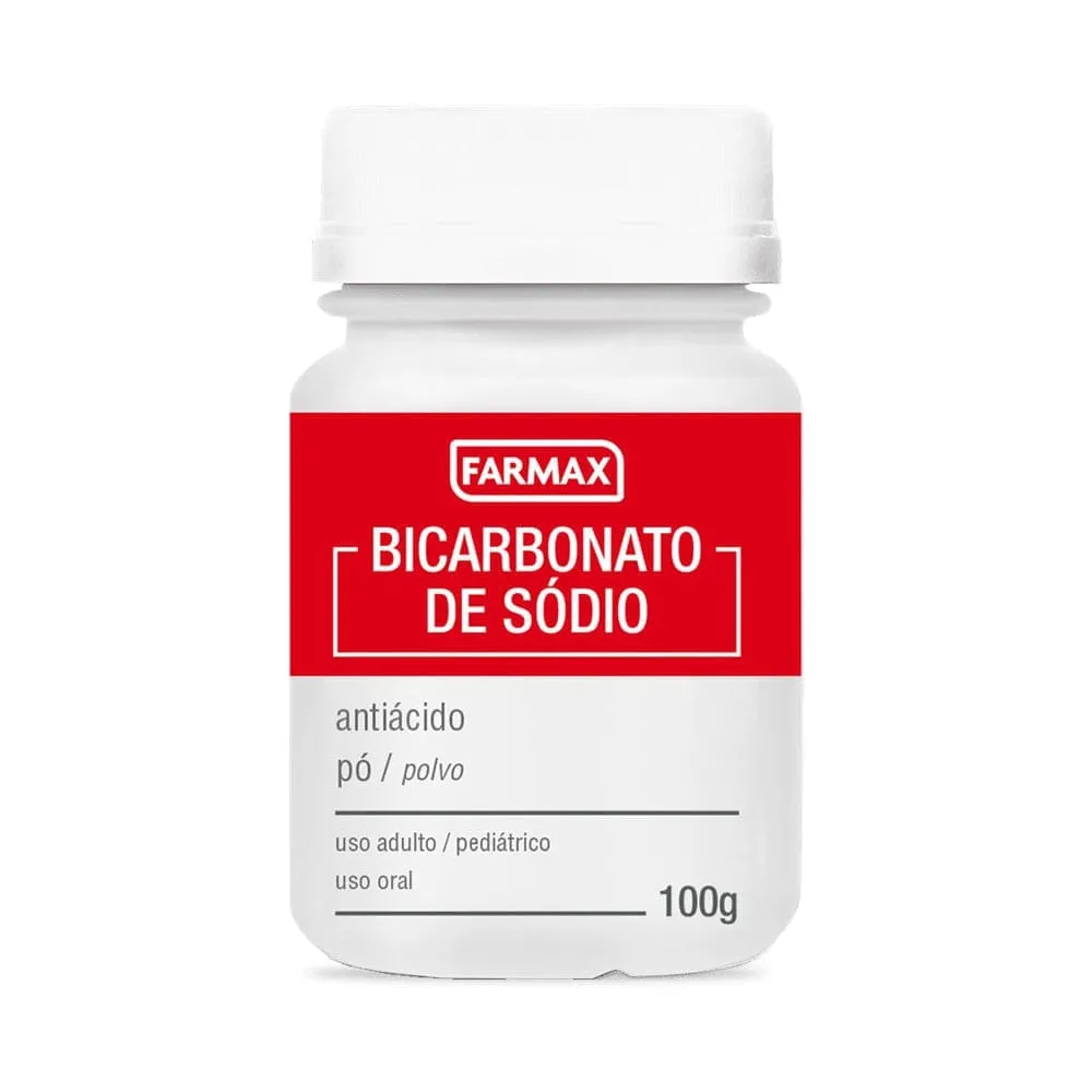 Bicarbonato de Sódio Pó Farmax 100g