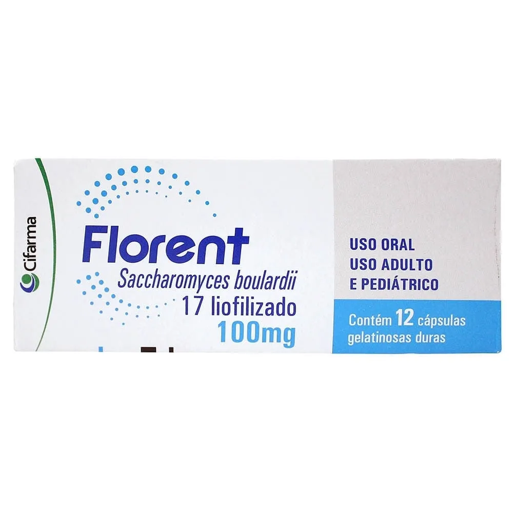 Florent 100mg 12 Cápsulas