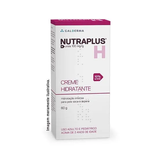 Hidratante Nutraplus Creme Uréia 10% Pele Seca e Áspera 60g