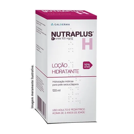Hidratante Nutraplus Loção Uréia 10% Pele Seca e Áspera 120ml