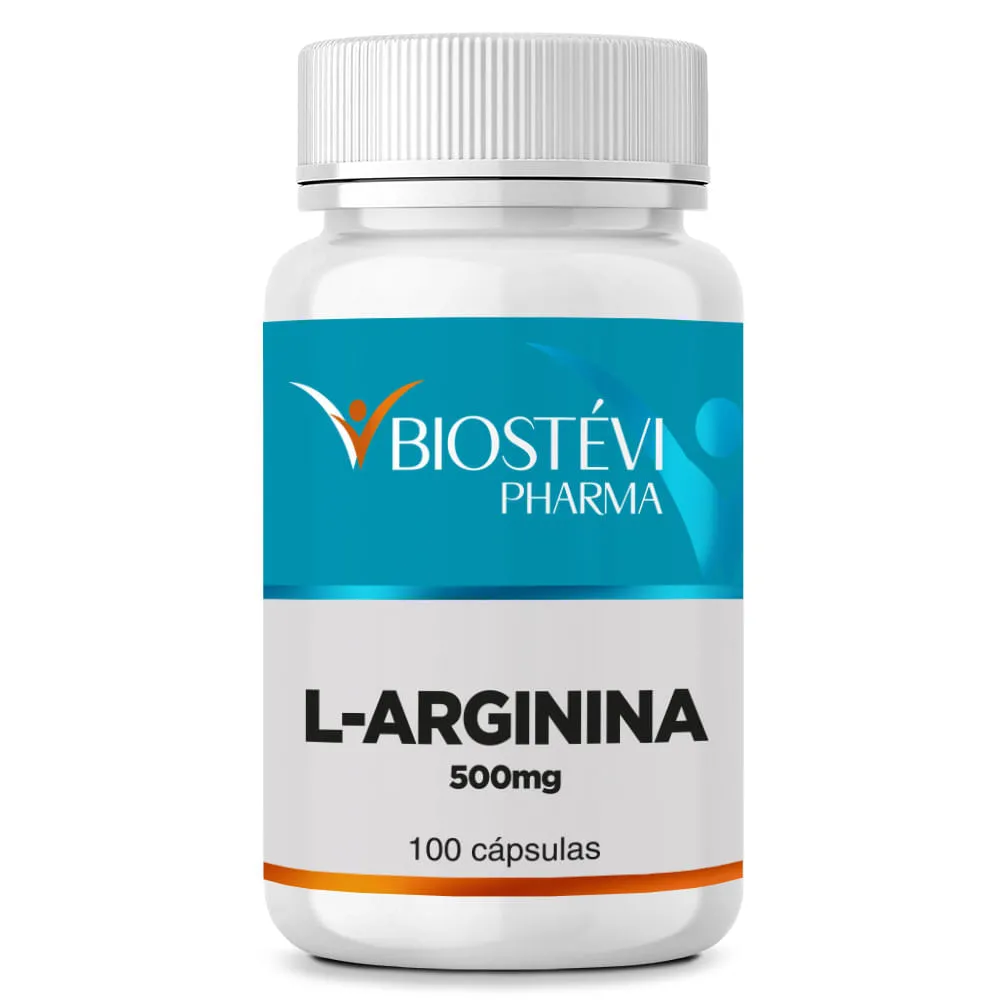 L Arginina Aspartato 500mg 100 Cápsulas