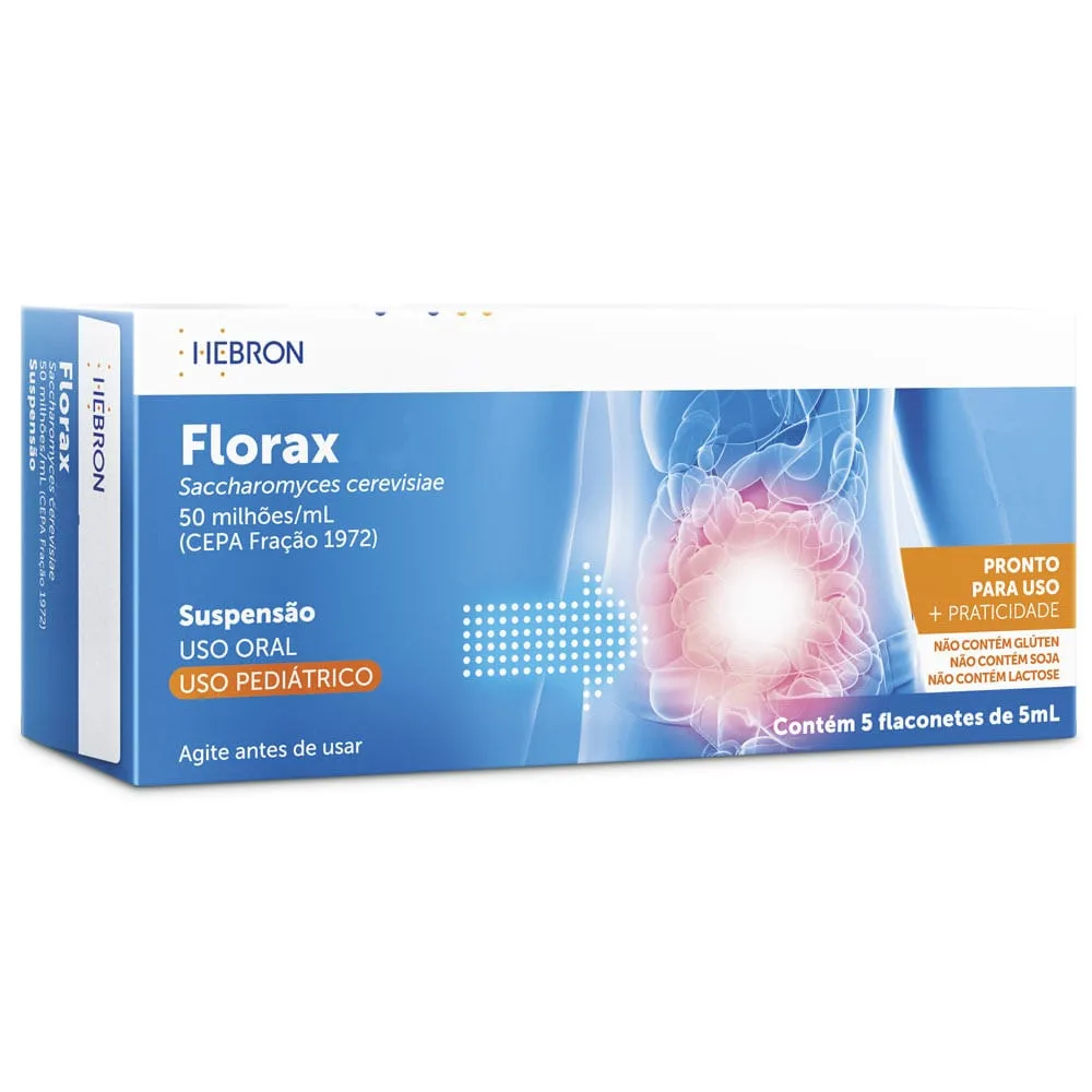 Florax Pediátrico 5 Flaconetes 5ml cada