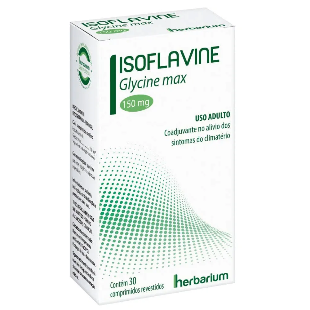 Isoflavine Herbarium 150mg 30 Comprimidos