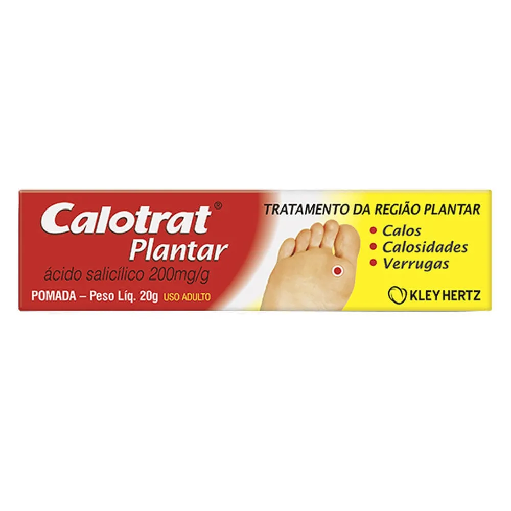 Calotrat Plantar Pomada Dermatológica 200mg/g 20g