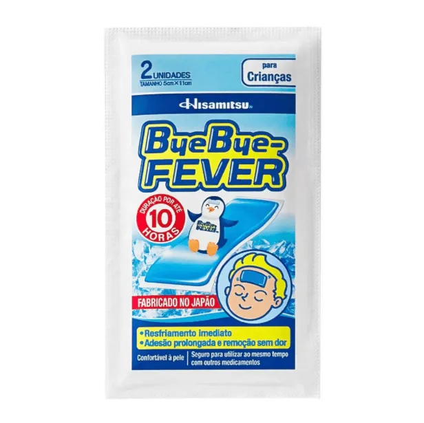 Bye Bye Fever Crianças Adesivo 2 Unidades