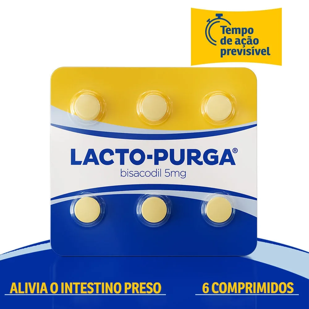 Lacto-Purga 5mg 6 Comprimidos