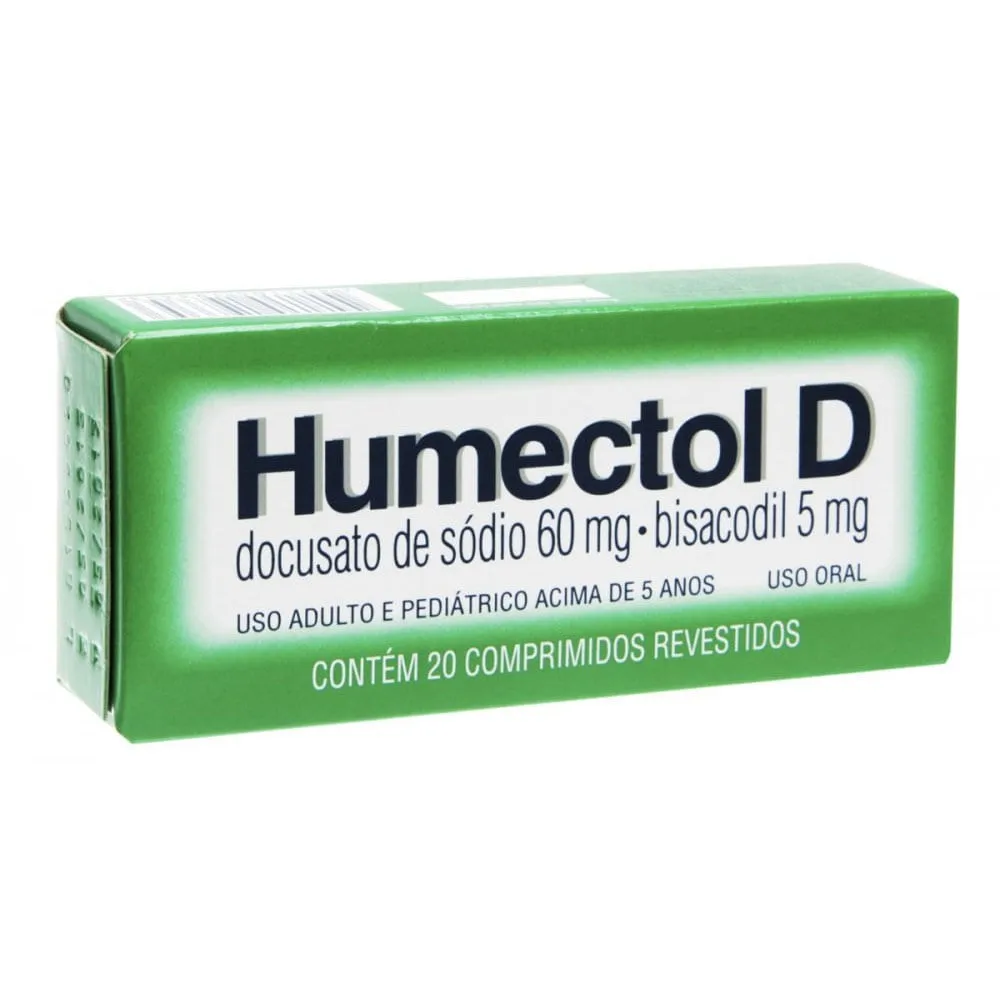 Humectol D 5mg/60mg 20 Comprimidos