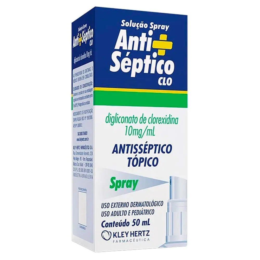 Anti Séptico CLO Spray Tópico 10mg/ml 50ml