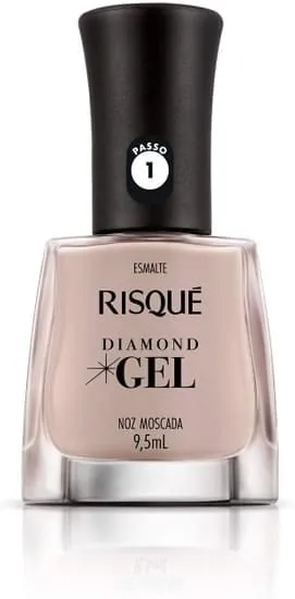 Esmalte Diamond Gel Noz Moscada 9,5ml Risqué