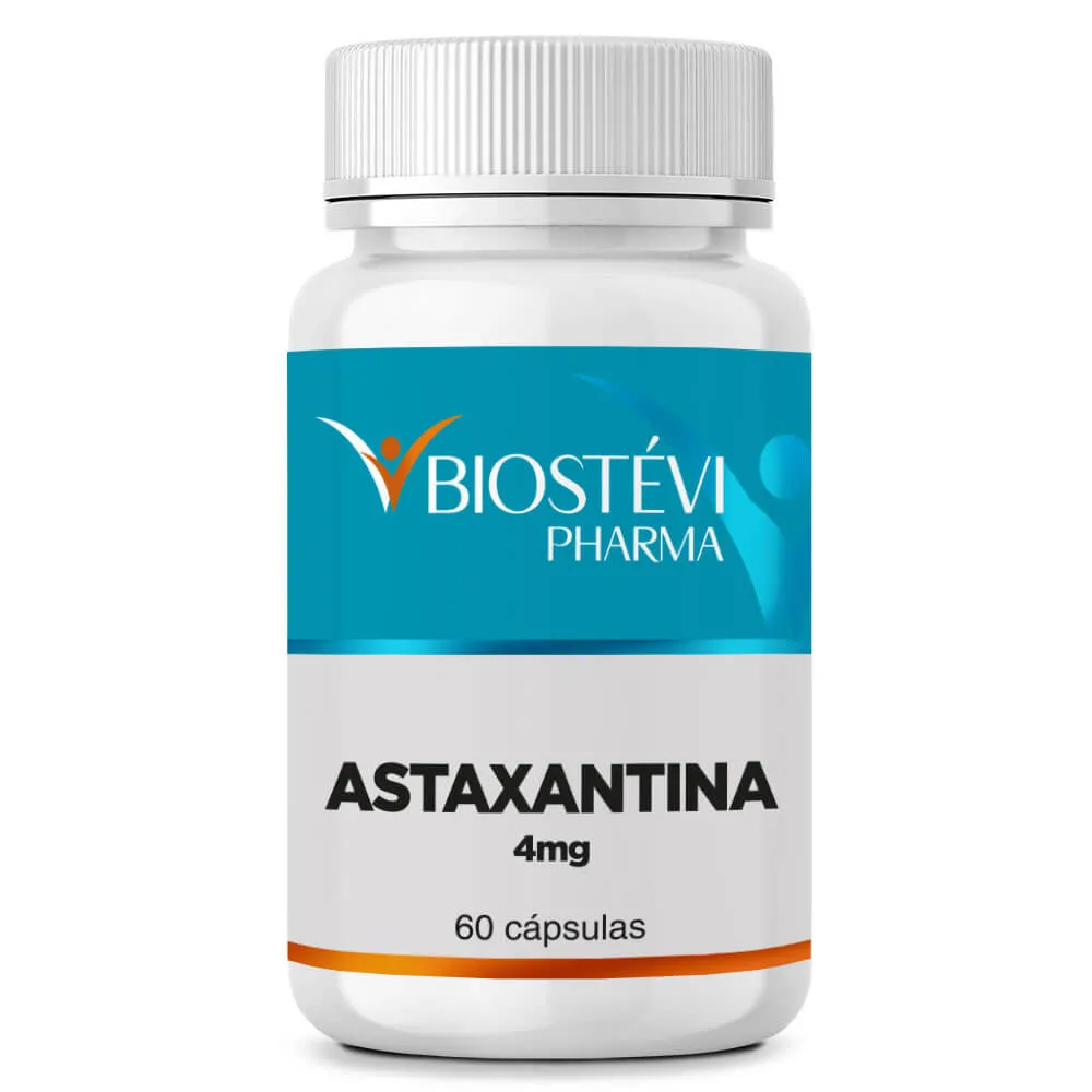 Astaxantina 4mg 60 cápsulas