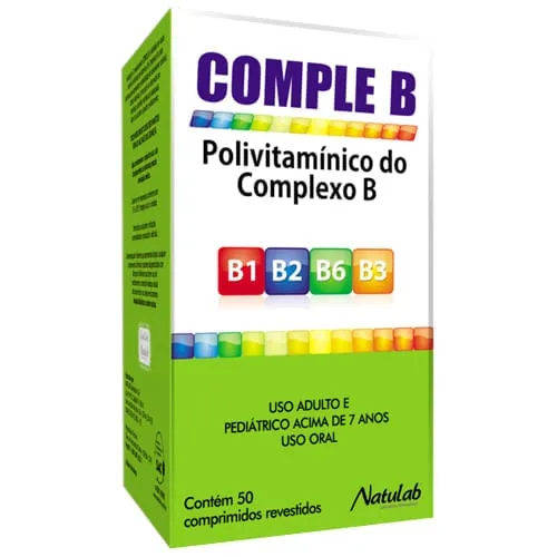 Comple B Natulab 50 Comprimidos