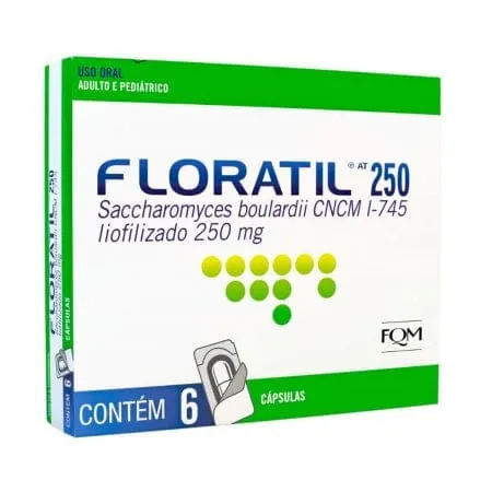 Floratil AT Natulab 250mg | Com 6 Cápsulas