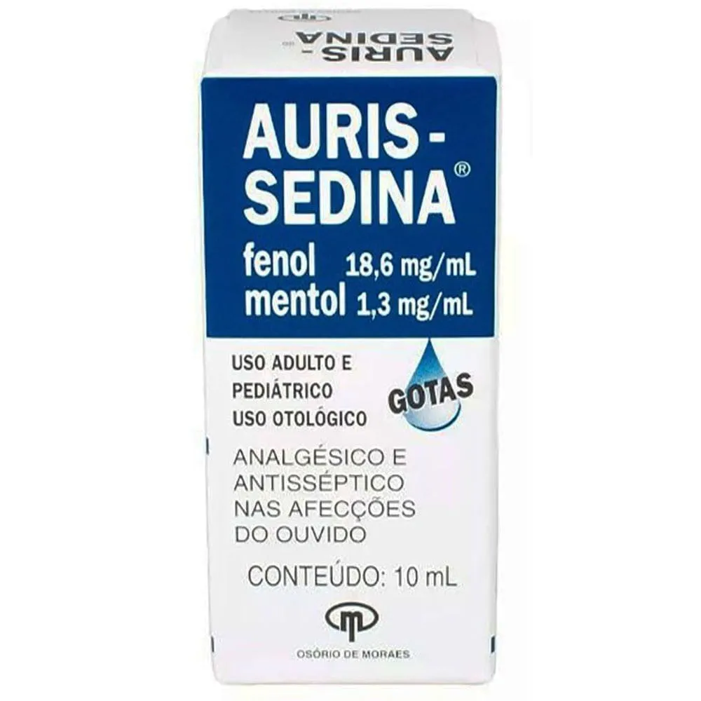 Auris-Sedina Solução Otológica Gotas 10ml