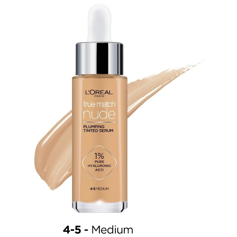 L'oréal Paris True Match Nude Plumping Tinted 30ml Cor 4-5 Medium