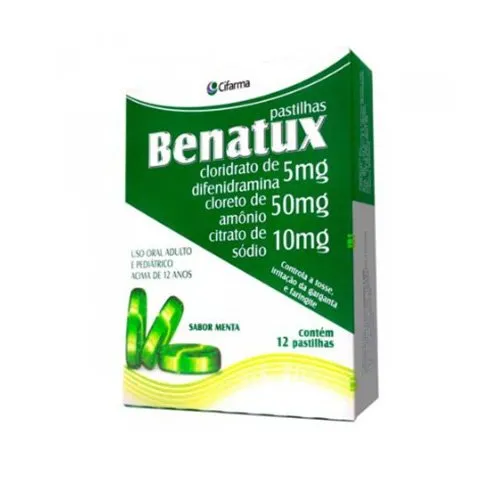 Benatux Pastilhas 12 Unidades