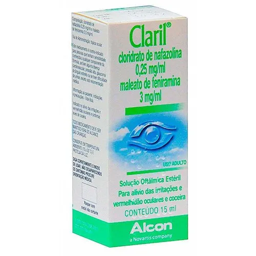 Claril 0,25+3mg/mL Com 15mL