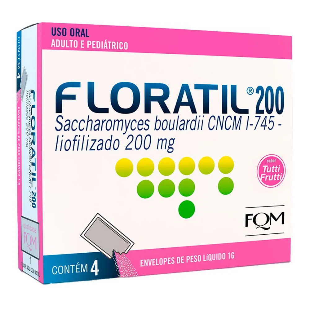 Floratil 200mg 4 Sachês