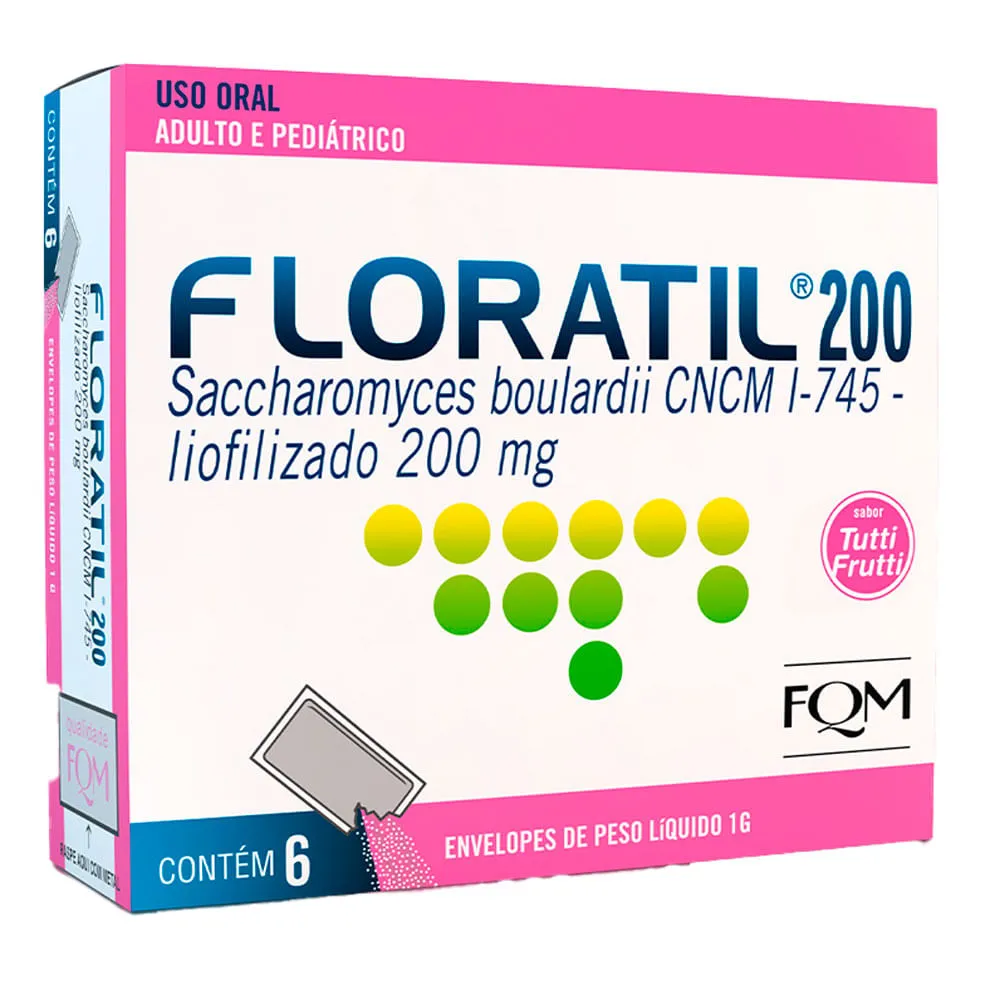 Floratil 200mg 6 Sachês