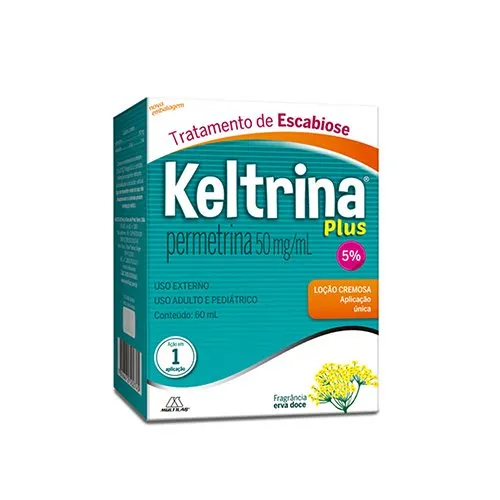 Keltrina 5% Loção Cremosa 60mL