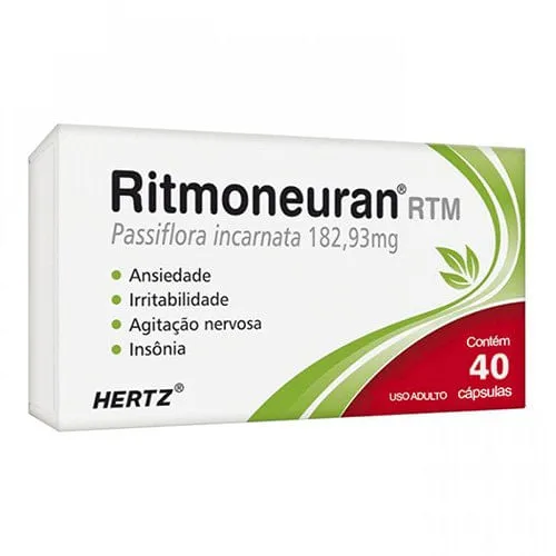 Ritmoneuran RTM 40 Cápsulas Hertz