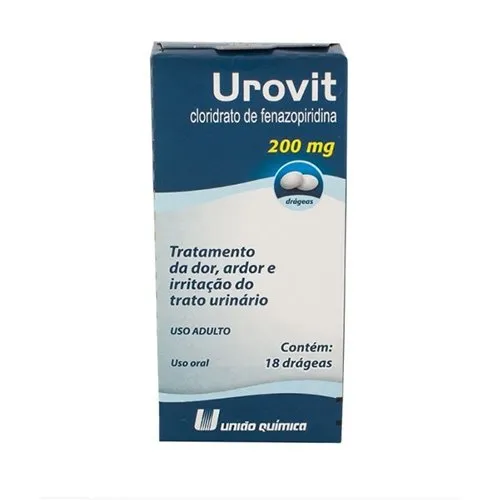 Urovit 200mg 18 Drágeas