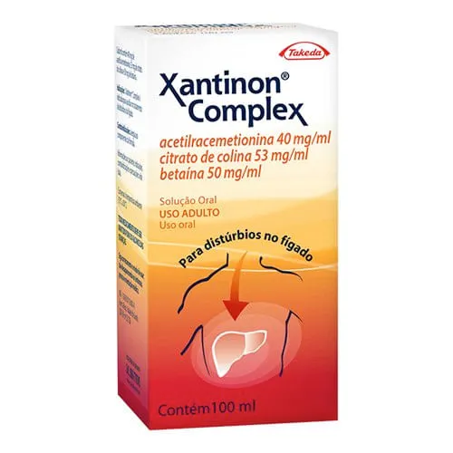 Xantinon Complex Solução Oral 100mL União Química