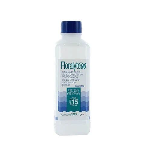 Floralyte 90 Solução Oral 500mL Sabor Natural