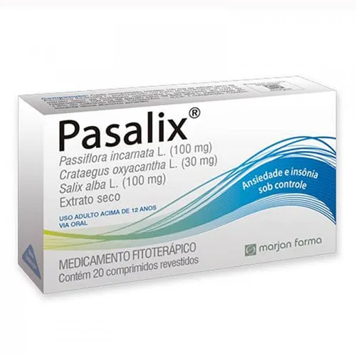 Pasalix 20 Comprimidos